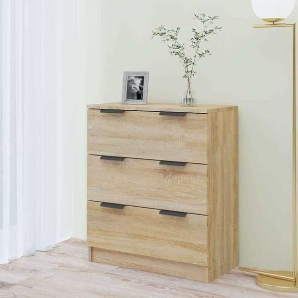 Maison Exclusive - Buffé Ek sonoma 60x30x70 cm Ingenjörsträ