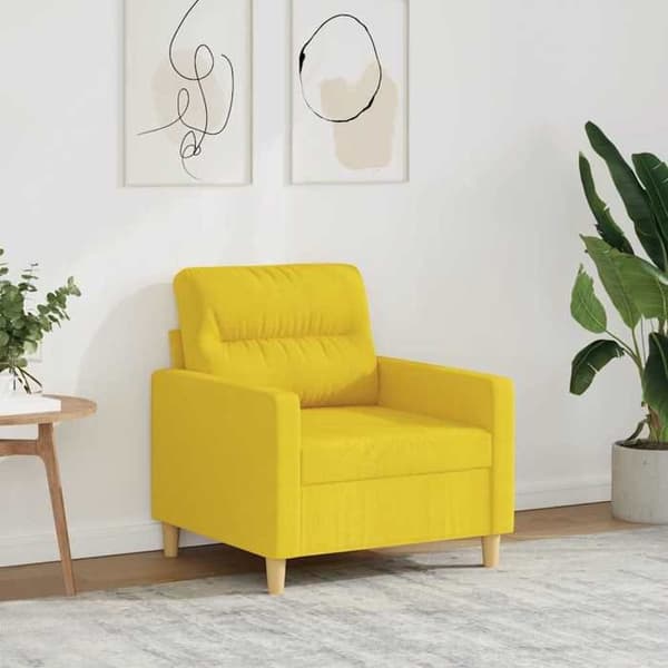 Maison Exclusive - Lys gul stol 60 cm Stof