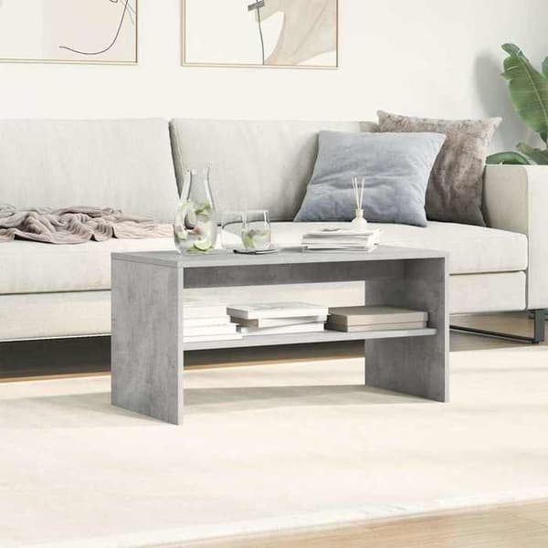 Maison Exclusive - TV-möbel Grå cement 80 x 40 x 40 cm Agglomerat Cementgrå