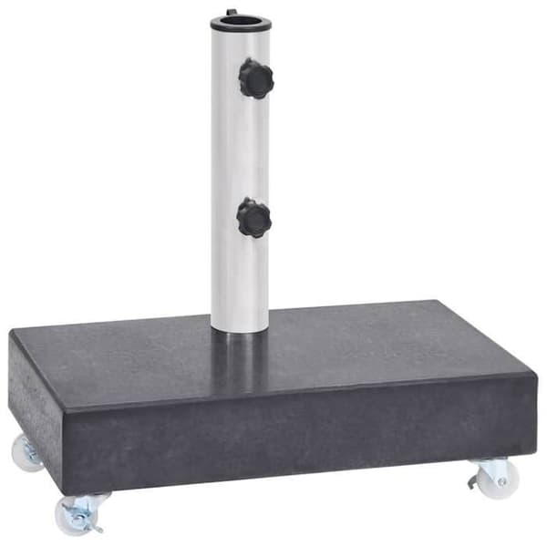 Maison Exclusive - Sort parasolfod 45x25x8 cm Granit