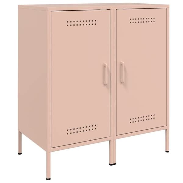 Maison Exclusive - Buffeter 2 stk rose 36x39x79 cm stål