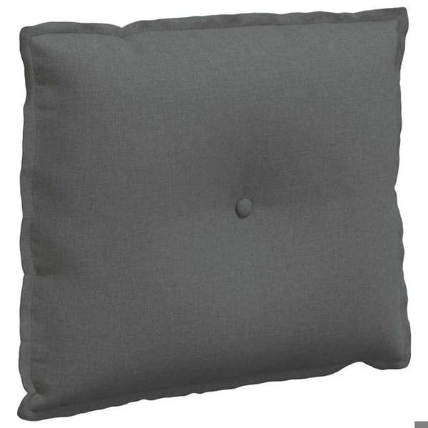 Maison Exclusive - Mørkegrå rygpude 60 x 19 x 50 cm stof