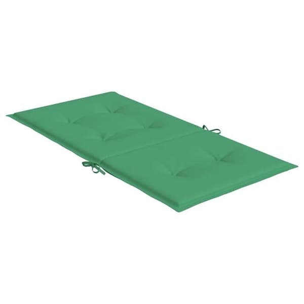 Maison Exclusive - Trädgårdsstolar med lågt ryggstöd, 2-pack, grön