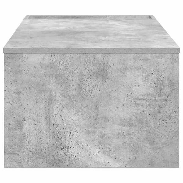 Bord - EKSKLUSIV HUS - 95 x 50 x 34 cm - Beton grå - Ingeniørtræ - Rektangulær Betonggrå