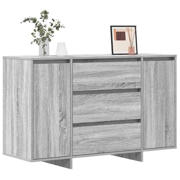 Maison Exclusive - Buffé Grå Sonoma 120 x 41 x 75 cm Ingenjörsträ