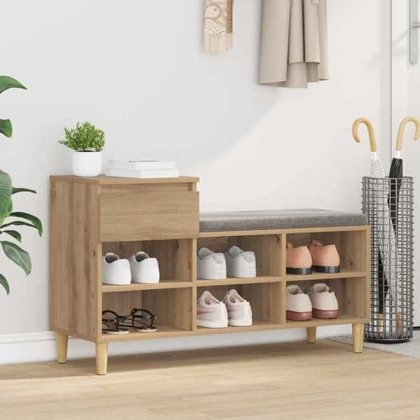 Maison Exclusive - Kengäteline 102 x 36 x 60 cm Tekninen puu