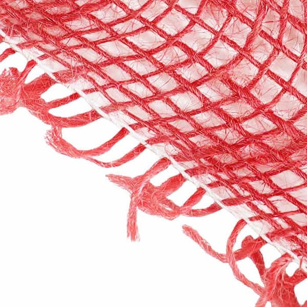 Maison Exclusive - Jute-rulle 5 x 1000 cm Röd