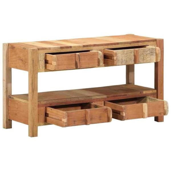 Maison Exclusive - TV-möbel Brun 83 x 33 x 46 cm Återvunnet Trä Solid
