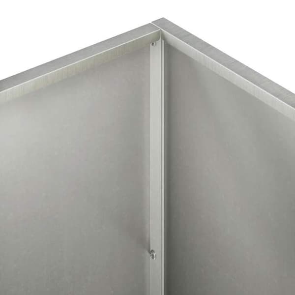 Maison Exclusive - Trädgårdskrukor 2 st Silver 40 x 40 x 75 cm