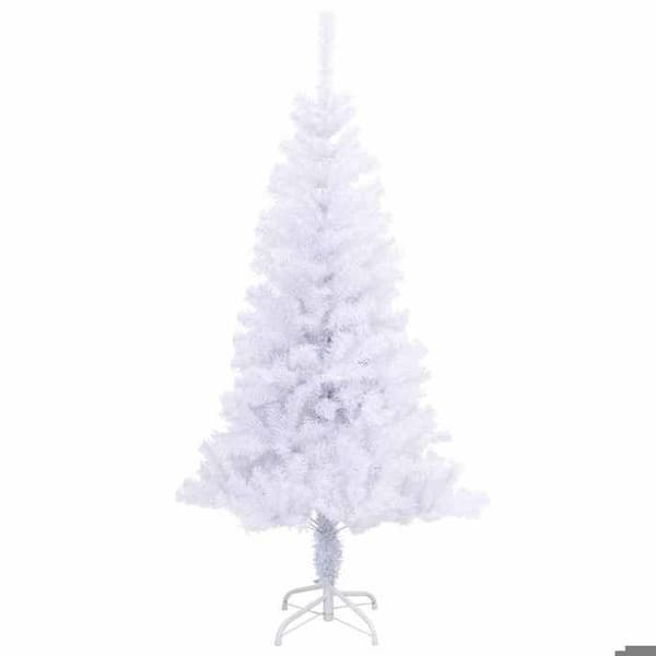 Maison Exclusive - Kunstigt juletræ med stativ 120 cm 230 grene Vit