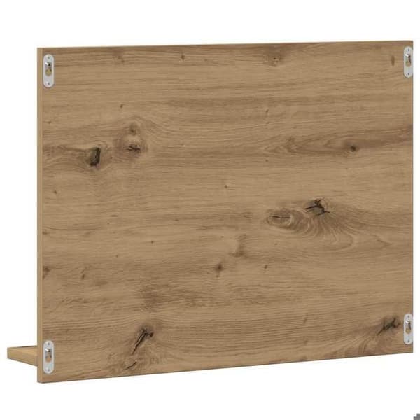 Maison Exclusive - Spejlskab badeværelse egetræ håndlavet 60x10,5x45 cm