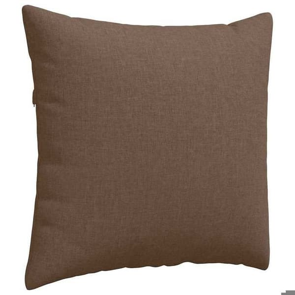 Maison Exclusive - Soffkuddar 2 st tyg Brun 50 x 50 cm brun