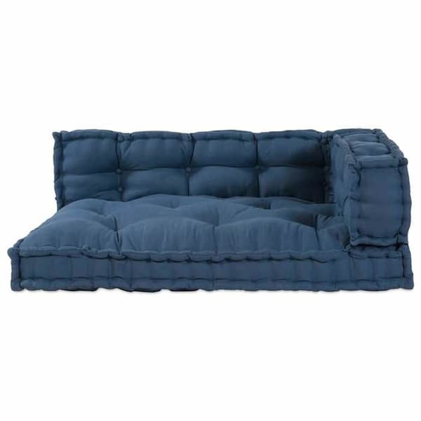 Maison Exclusive - Sohvatyyny 3 kpl Indigo-kankaalla Indigo