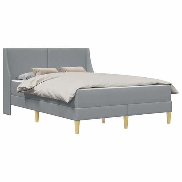 Maison Exclusive - Sängram med madrass och sänggavel i polyester