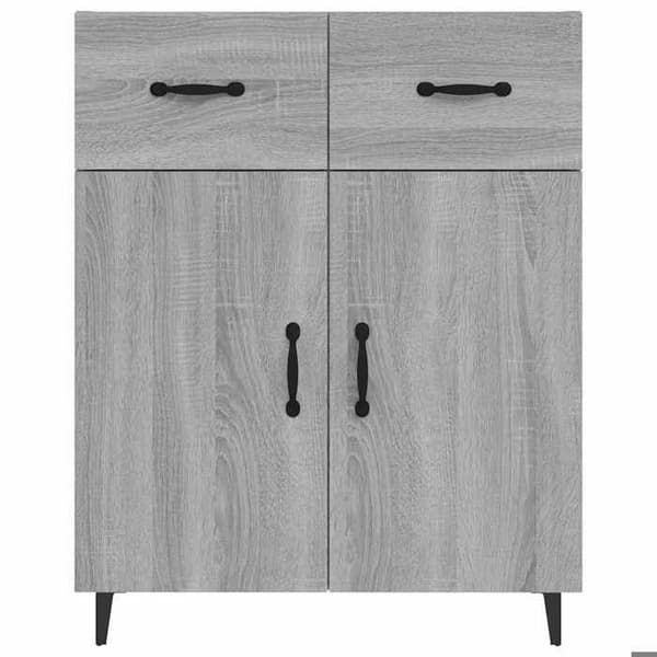 Maison Exclusive - Buffé Sonoma Grå 69,5x34x90 cm Ingenjörsträ