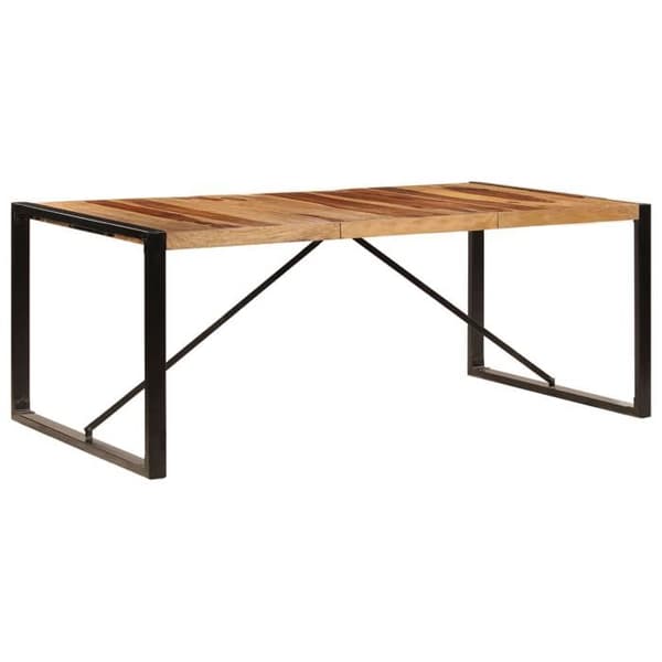 Maison Exclusive - Spisebord 200x100x75 cm Solid Sheeshamtræ