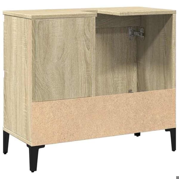 Maison Exclusive - Badrumsskåp ek sonoma 65x33x60 cm
