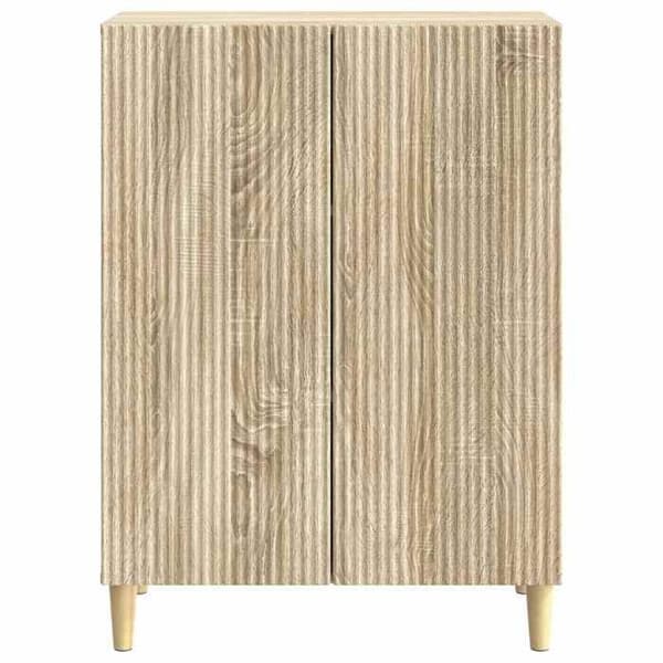 Maison Exclusive - Buffé Ek Sonoma 66 x 34,5 x 90 cm Ingenjörsträ