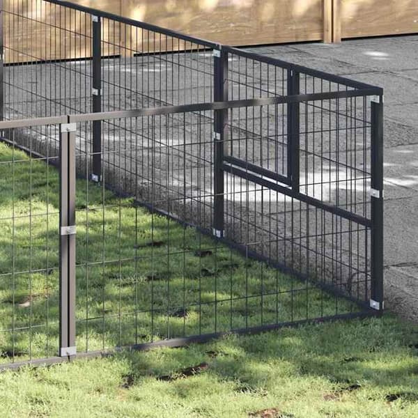 Chenil - Eksklusivt Hus - 60 m² - Robust Stål - Sort Svart
