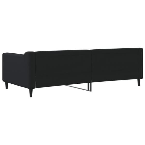 Maison Exclusive - Sengebund uden madras sort 90x200 cm stof
