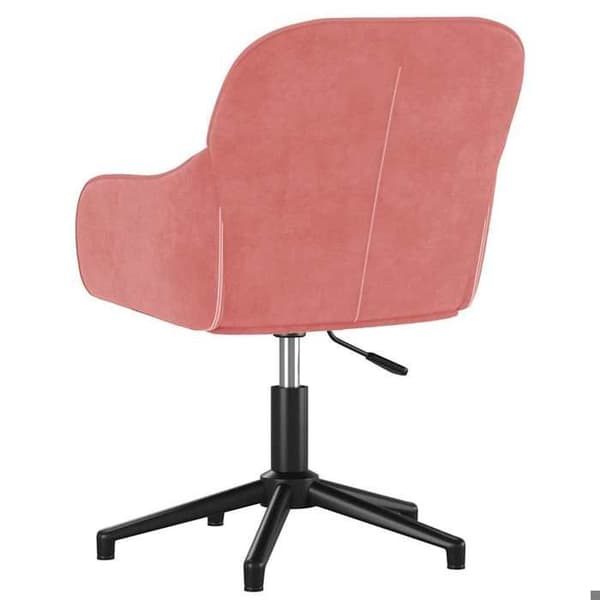 Maison Exclusive - Snurrstol i rosa sammet Ros