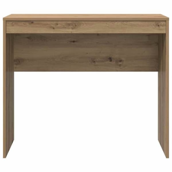 Maison Exclusive - Håndlavet egetræskontor 90 x 40 x 76 cm Ek