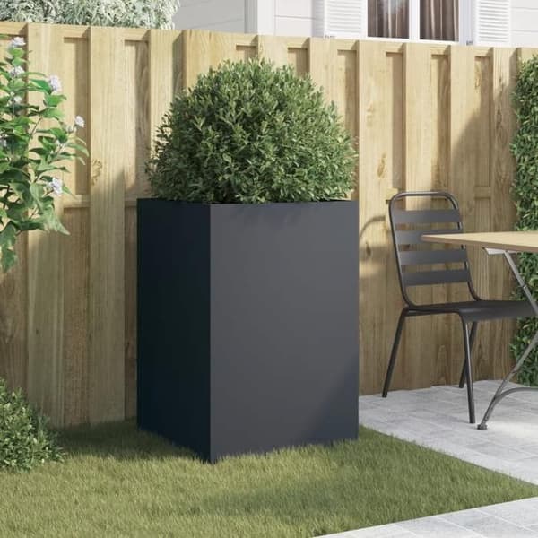 Maison Exclusive - Anthracite-kasvihuone 52x48x75 cm teräs antracit