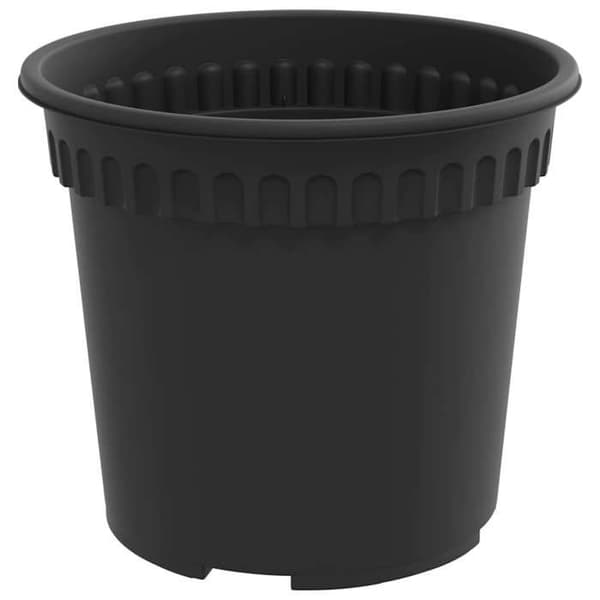 Maison Exclusive - Växtkrukor 6 st Svart Plast