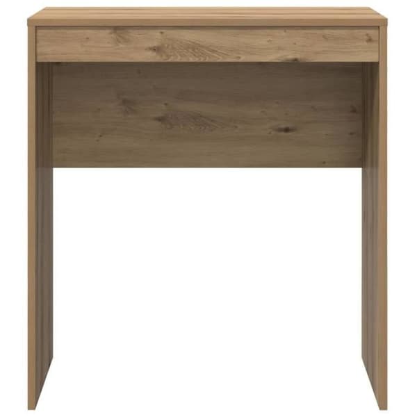 Maison Exclusive - Håndlavet egetræskontor 70 x 40 x 76 cm Ek