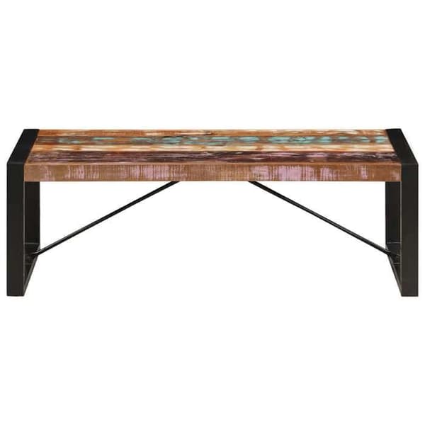 Maison Exclusive - Sofabord 120x60x40 cm Solid genbrugstræ