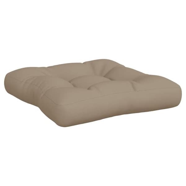 Maison Exclusive - Palettkuddar set om 2 taupe tyg Mol