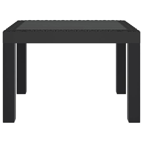 Maison Exclusive - Trädgårdsbord antracit 59x47x40 cm PP