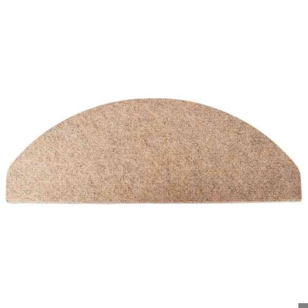 Maison Exclusive - Selvklebende trappetæpper 30 stk beige 65x22,5x3,5 cm