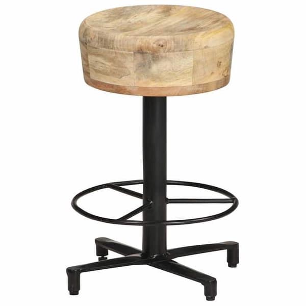 Maison Exclusive - Barstolar set om 2 52 cm massiv mangoträ