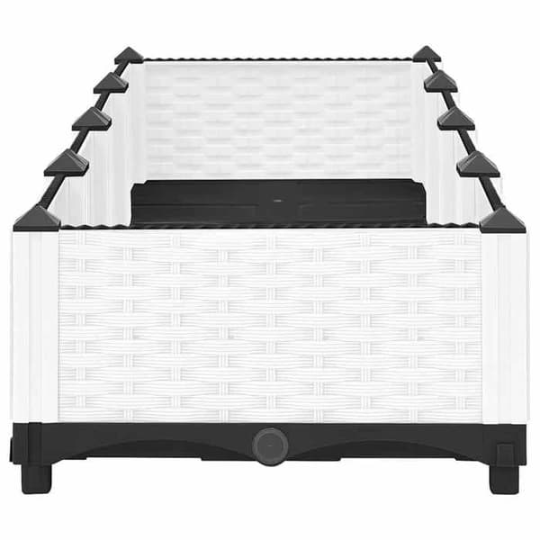 Maison Exclusive - Hög säng 160x40x23 cm Polypropylen Vit