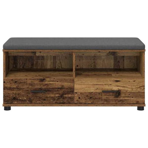 Maison Exclusive - Vanha puinen eteispankki 100 x 38 x 46 cm