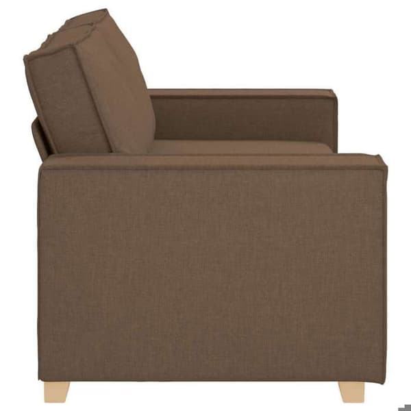 Maison Exclusive - Sofa 2 pladser Brun 180x78x84 cm Stof