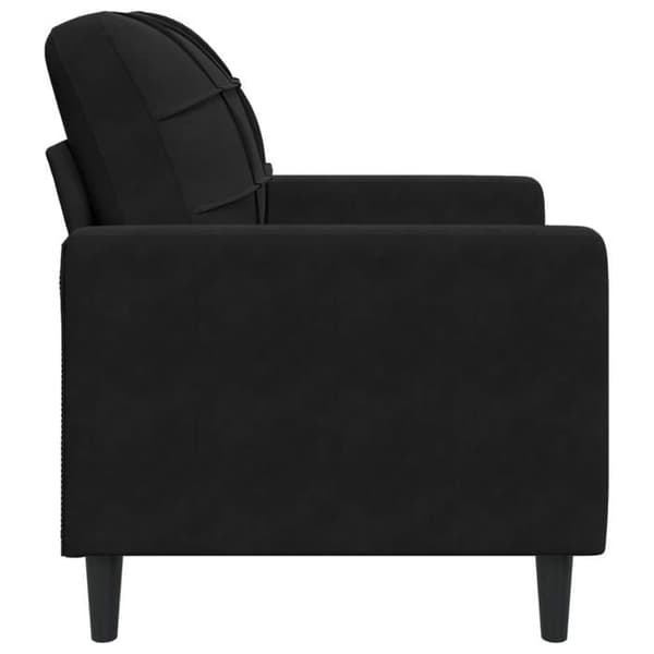 Maison Exclusive - Sort Stol 60 cm Velour