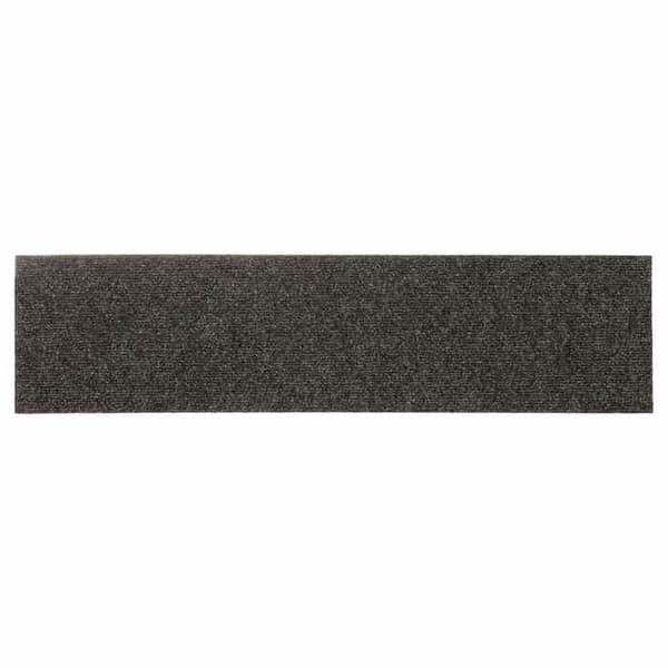 Maison Exclusive - Selvklæbende trappetæpper 30 stk. 76 x 20 cm Antracit Rektangulær