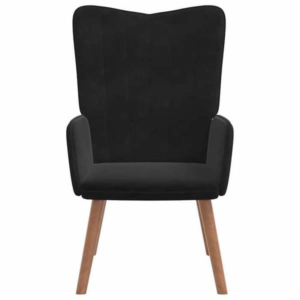 Maison Exclusive - Svart Sammet Relaxstol