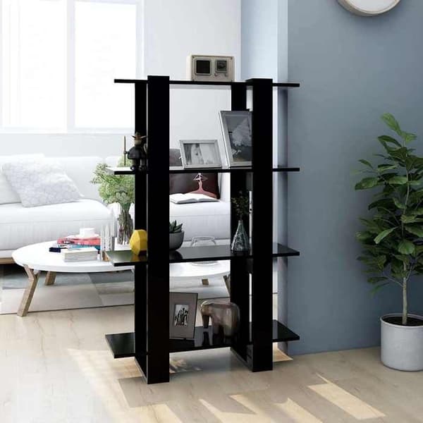 Maison Exclusive - Bibliotek/Rumseparator Sort 80x30x123,5 cm
