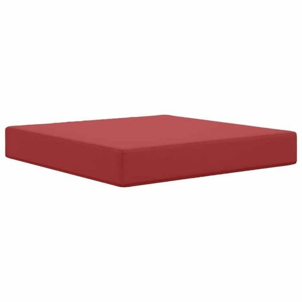 Maison Exclusive - Utomhus soffkudde Polyester Bordeaux 60 x 60 cm Bordeaux