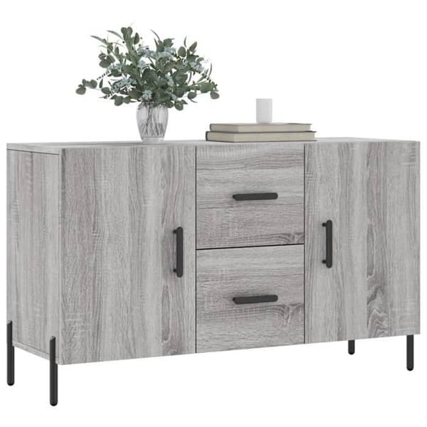 Maison Exclusive - Buffet sonoma grå 100x36x60 cm ingeniørtræ