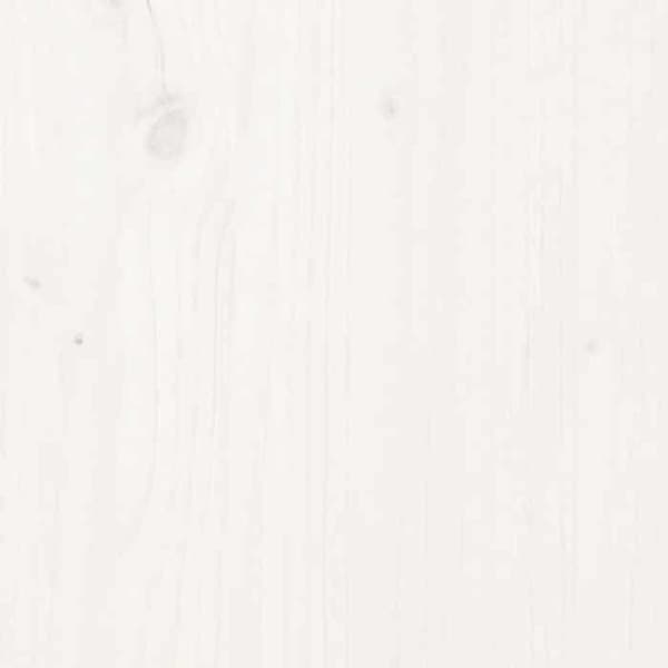 Maison Exclusive - Hundeseng Hvid 65,5x50,5x28 cm Solid fyrretræ