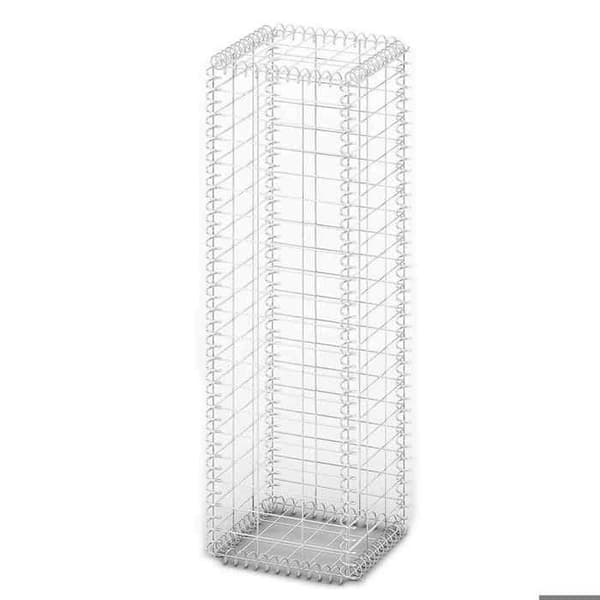 Maison Exclusive - Gabionkorg med lock Galvaniserad tråd 100x30x30 cm