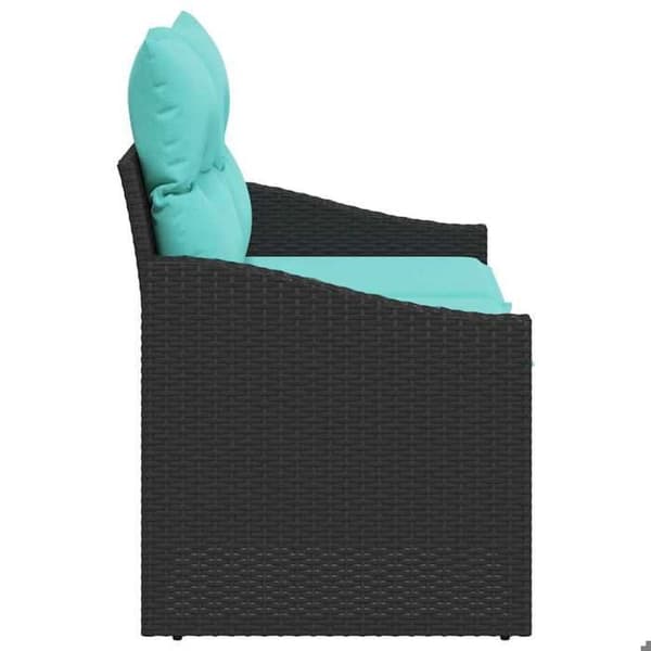 Maison Exclusive - Harmaa puutarhatuoli 123 x 62 x 69 cm polyrottinkia