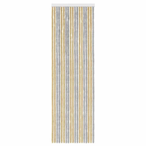 Hyönteissuoja - EXCLUSIVE KOTI - Hämähäkki - Harmaa ja beige - 56 x 185 cm - Raidallinen Grå och beige