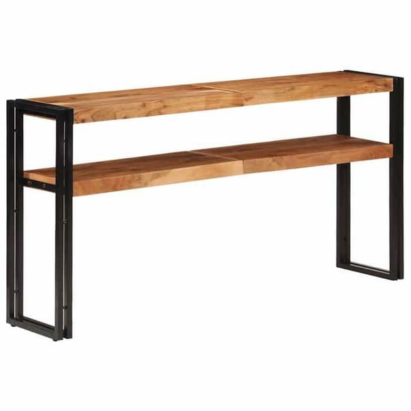 Maison Exclusive - Konsolbord 150x30x75 cm Solid akacietræ