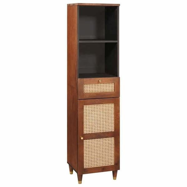 Buffé - EXKLUSIVT HUS - 38 x 33,5 x 160 cm - Massivt mangoträd - Brun - Rektangulär brun
