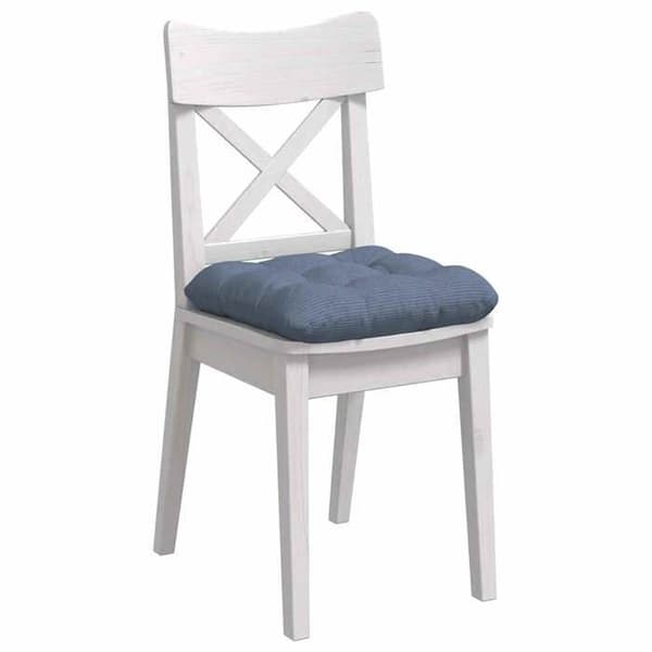 Sittkuddar - EXKLUSIVT HEM - 4-pack - Kordflod - 40 x 40 cm - Blå Blå